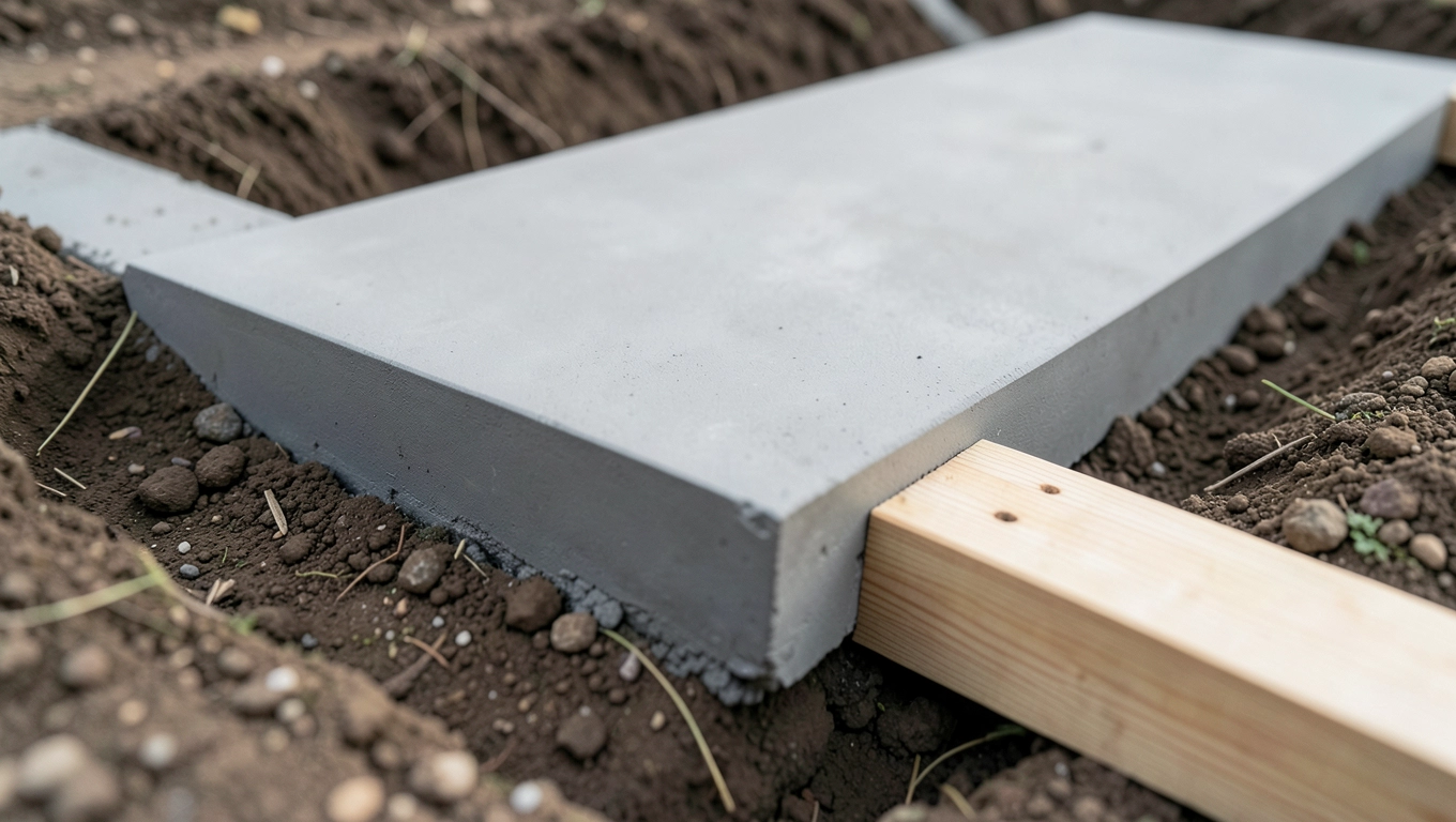 Chudy beton a deskowanie ław fundamentowych