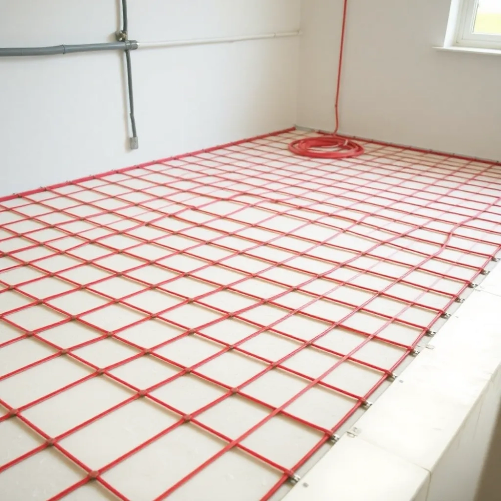 Cienki styropian pod ogrzewanie podłogowe