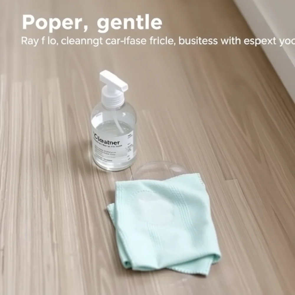 Czym myć matowe panele winylowe