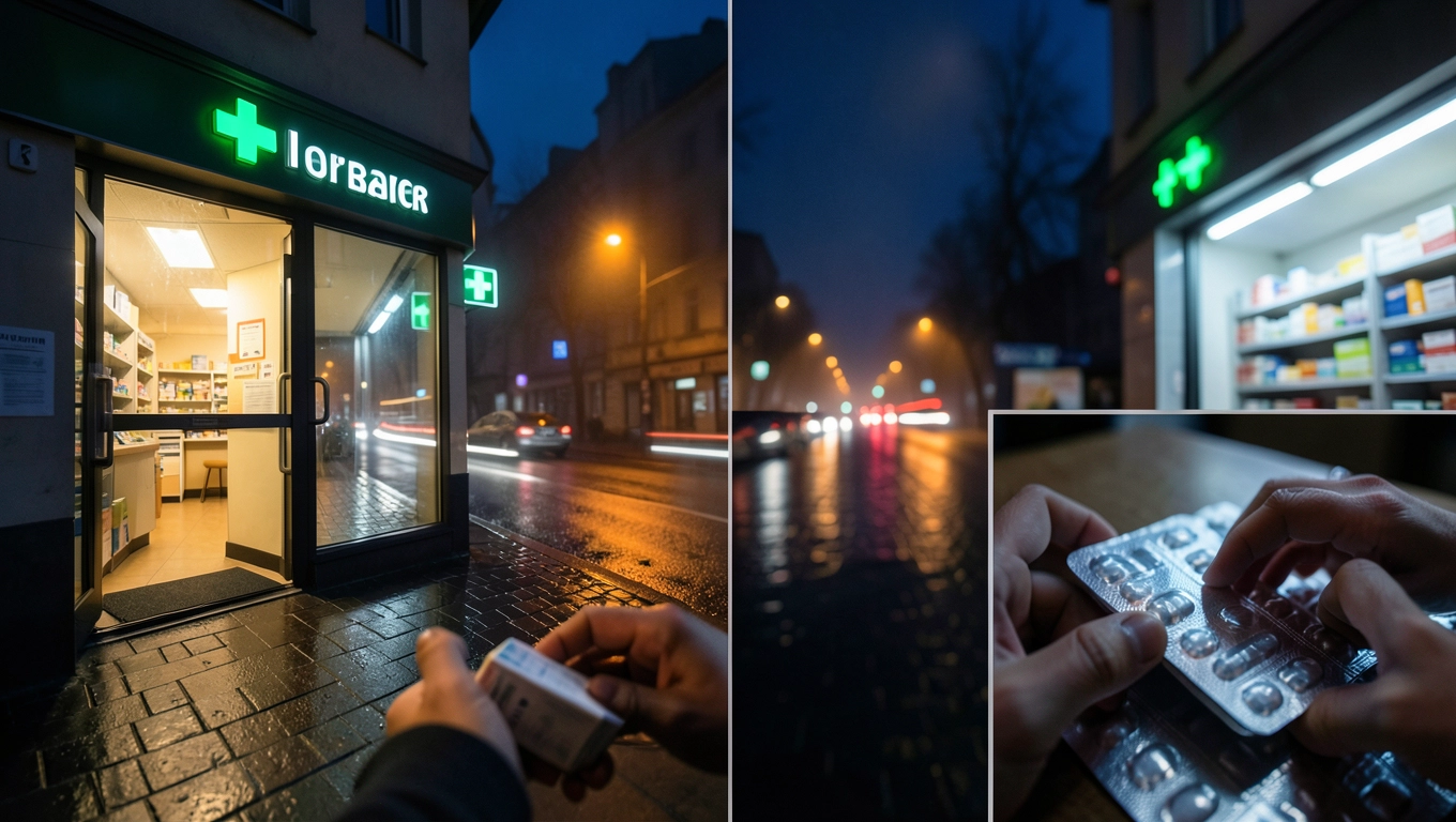 Jak sprawdzić, która apteka 24h w Warszawie dyżuruje w nocy