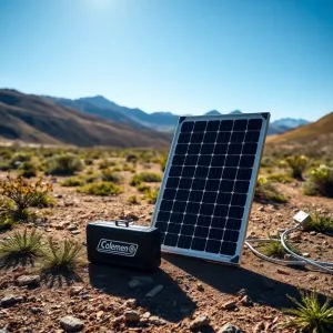 100 watt solar panel coleman