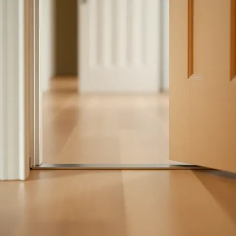 Jaka szczelina między drzwiami a podłogą