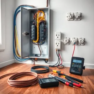 Koszt wymiany instalacji elektrycznej w mieszkaniu 70 m