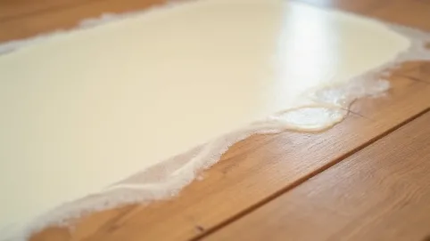 Masa do wyrównania podłogi drewnianej