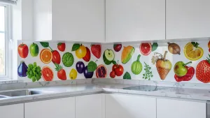 Panele szklane do kuchni wzory