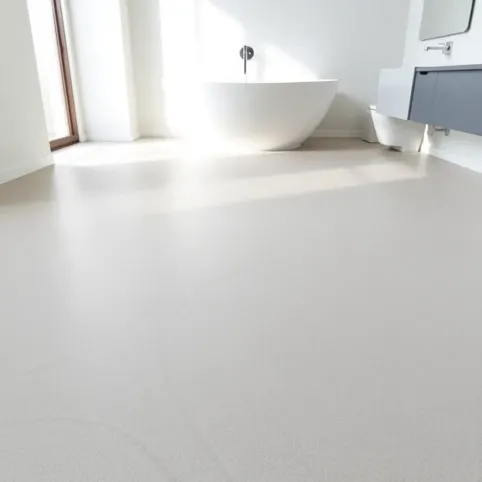Podłoga do łazienki z żywicy