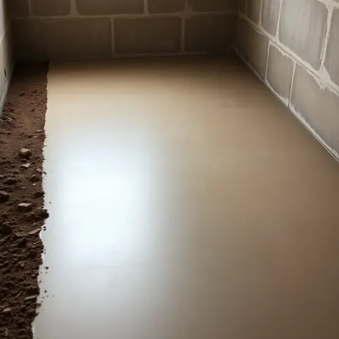 Podłoga w piwnicy na gruncie
