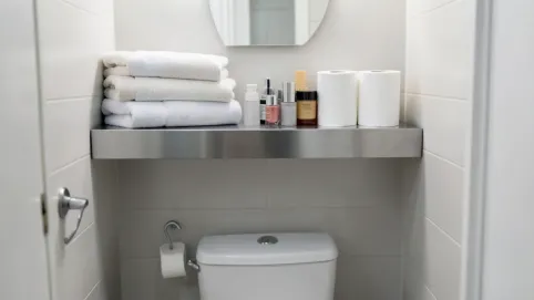Regał nad wc