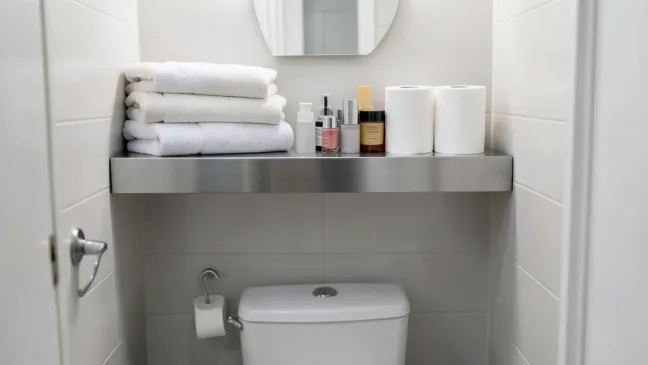 Regał nad wc