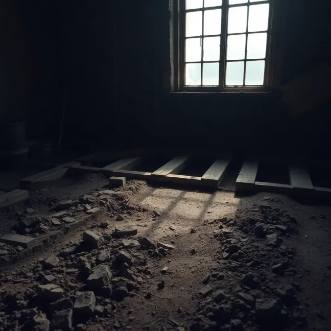 Remont podłogi na gruncie w starym domu
