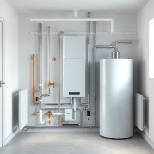 schemat instalacji co i cwu w domu jednorodzinnym