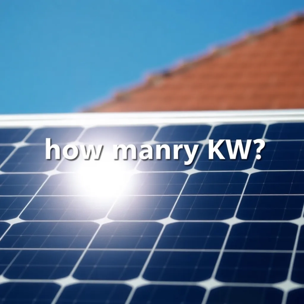 1 panel fotowoltaiczny ile kW