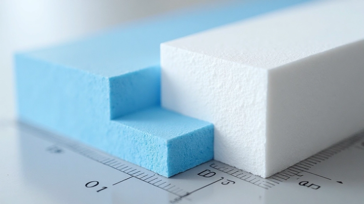 4 cm styroduru ile to styropianu