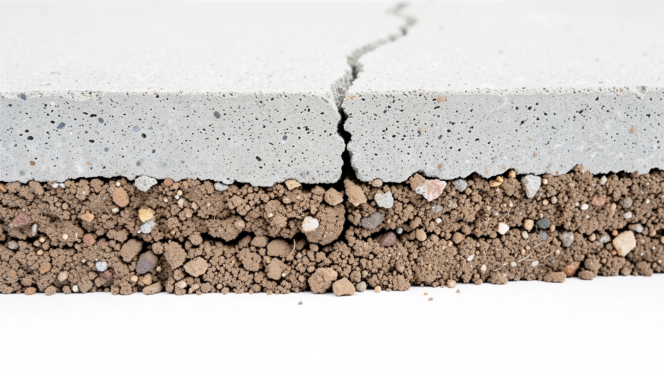 Błędy w ilości podsypki pod chudziaka