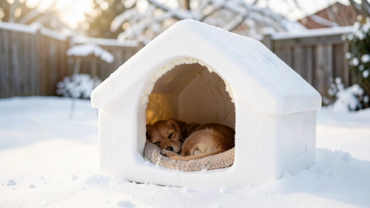 budka styropianowa dla psa