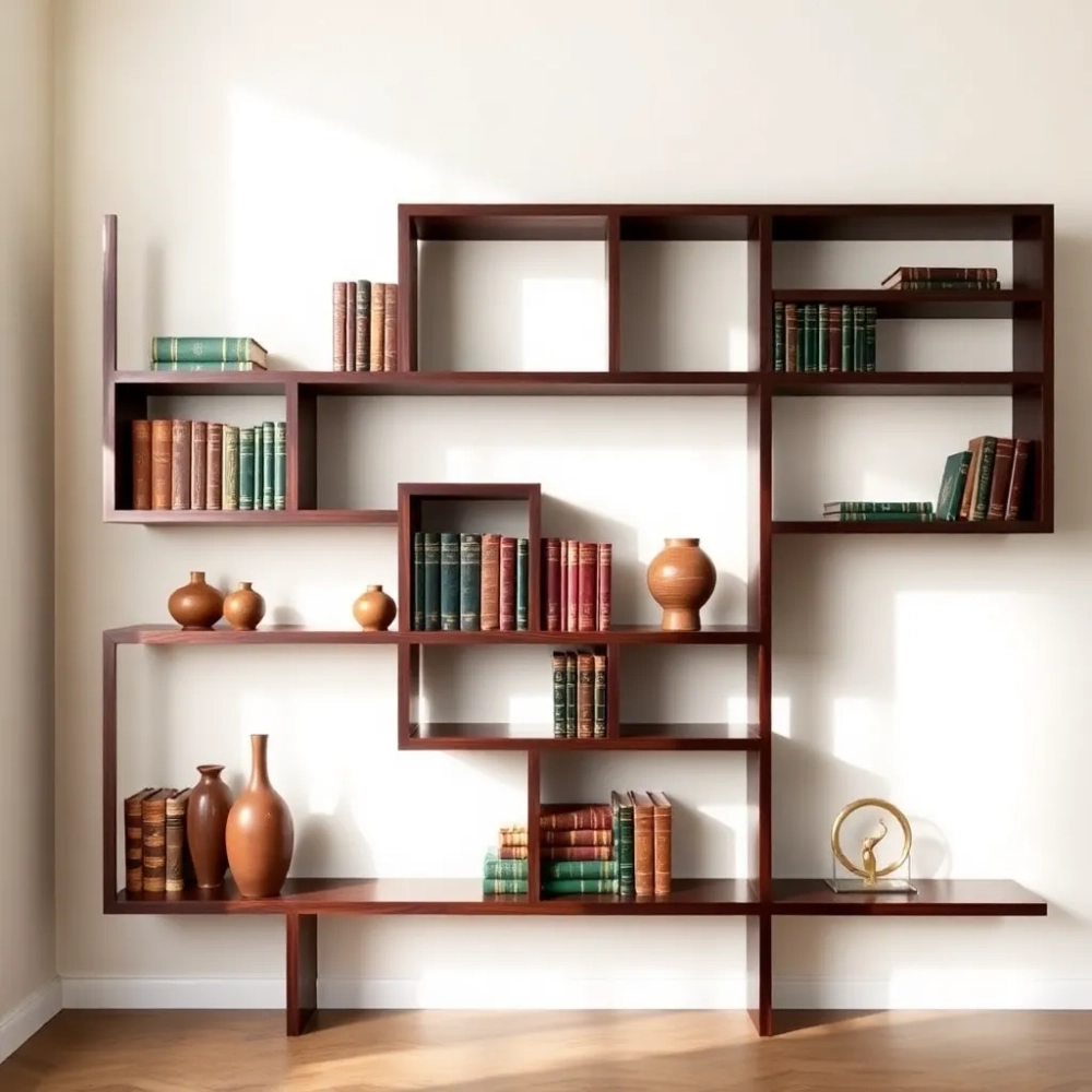 Ciekawy regał na książki