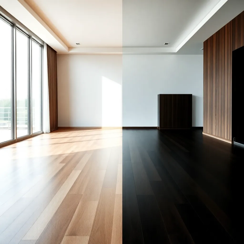 Ciemna czy jasna podłoga