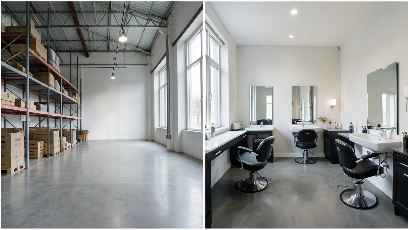 Co to zmiana sposobu użytkowania w lokalu usługowym