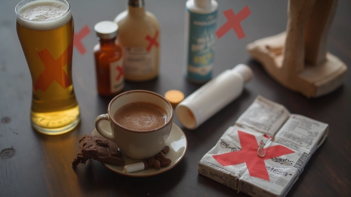 czego nie robic przed testami alergicznymi