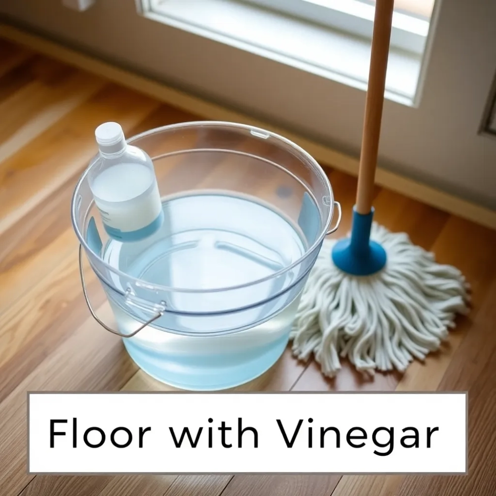 Czy można myć podłogę octem