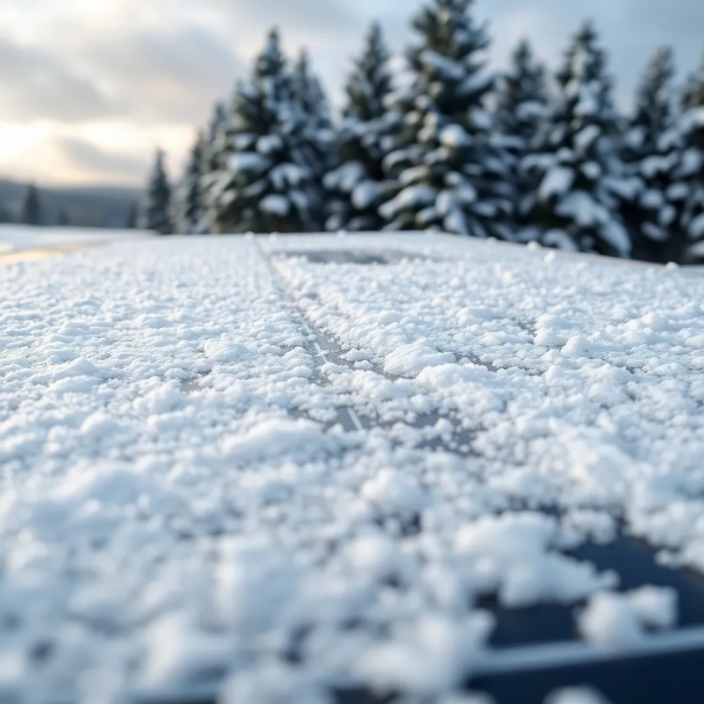Czy panele fotowoltaiczne można odśnieżać