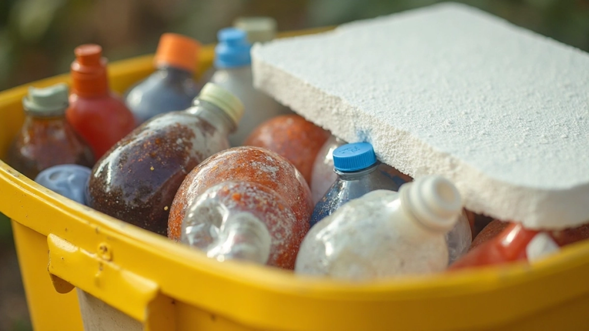 Czy styropian można wyrzucać do plastików