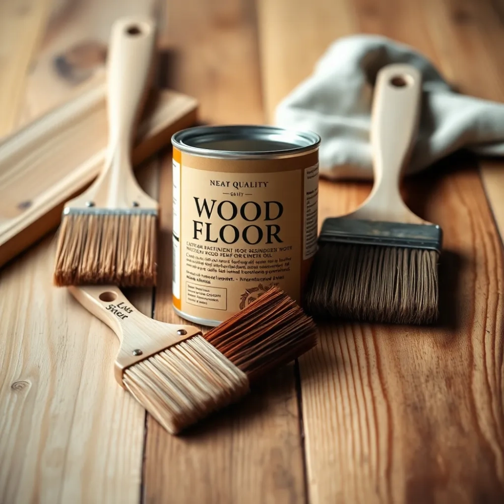 Czym pomalować drewnianą podłogę