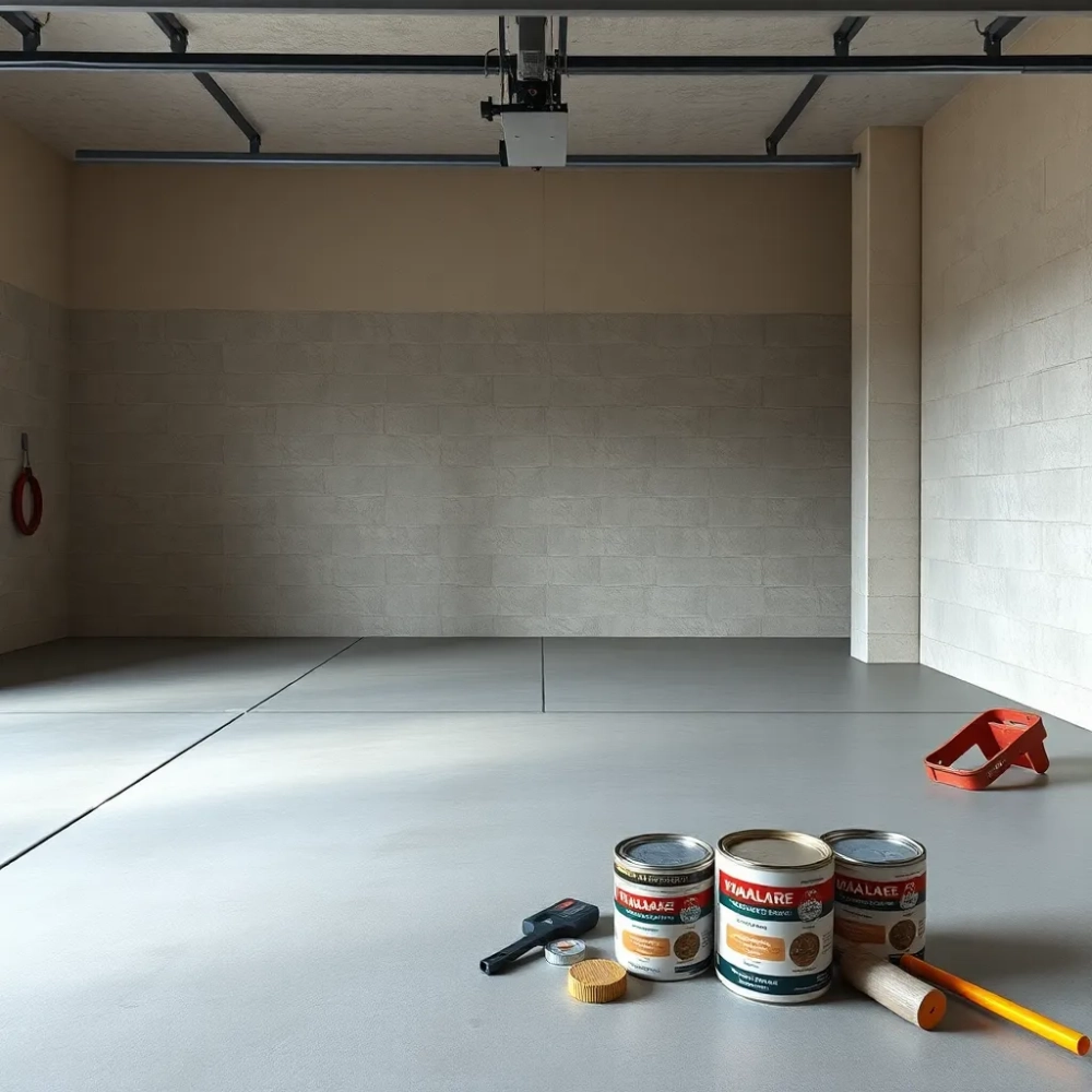 Czym pomalować posadzkę betonową w garażu