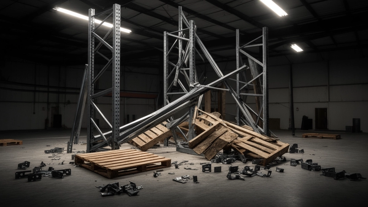 demontaż regałów paletowych