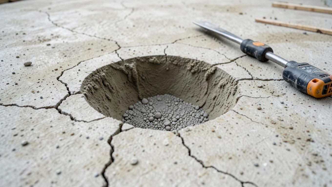 Dobetonowanie chudziaka