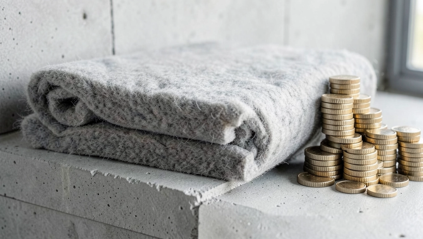 Dodatkowe koszty izolacji w chudziaku za m²