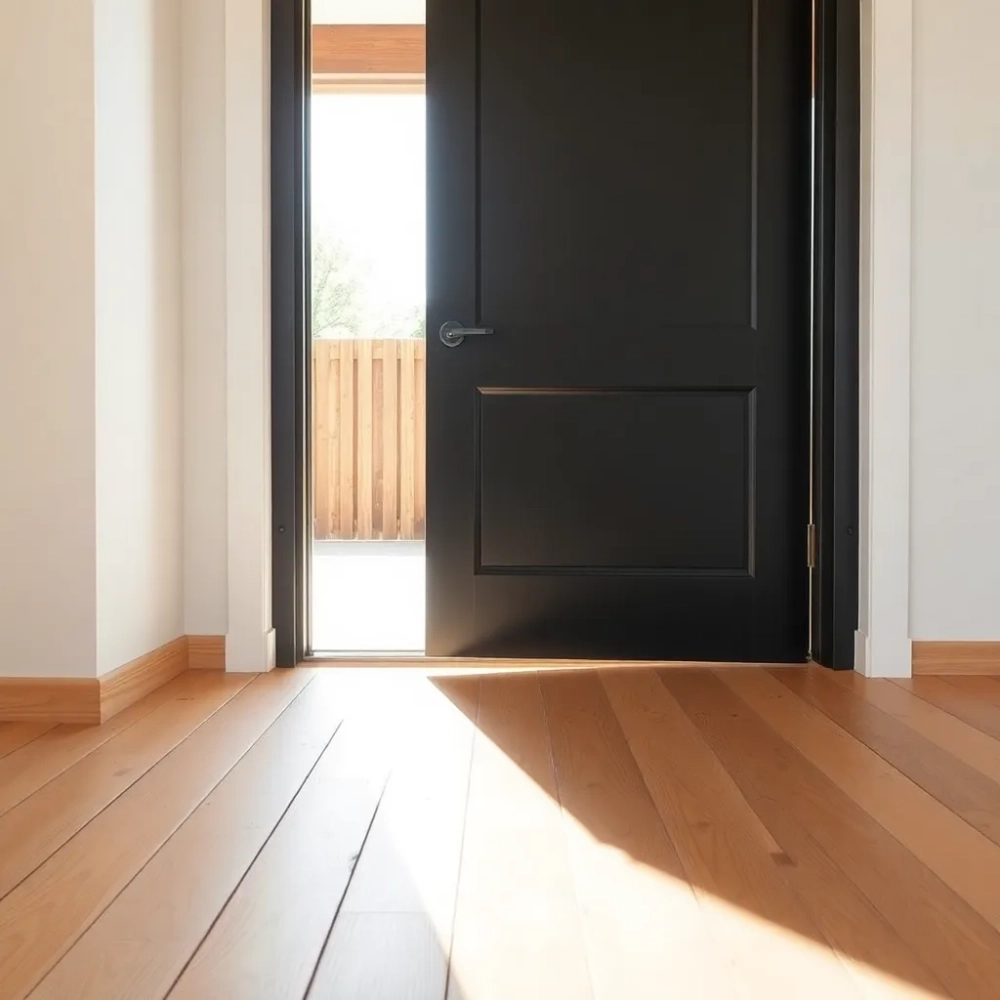 Drzwi zewnętrzne przed czy po podłogach