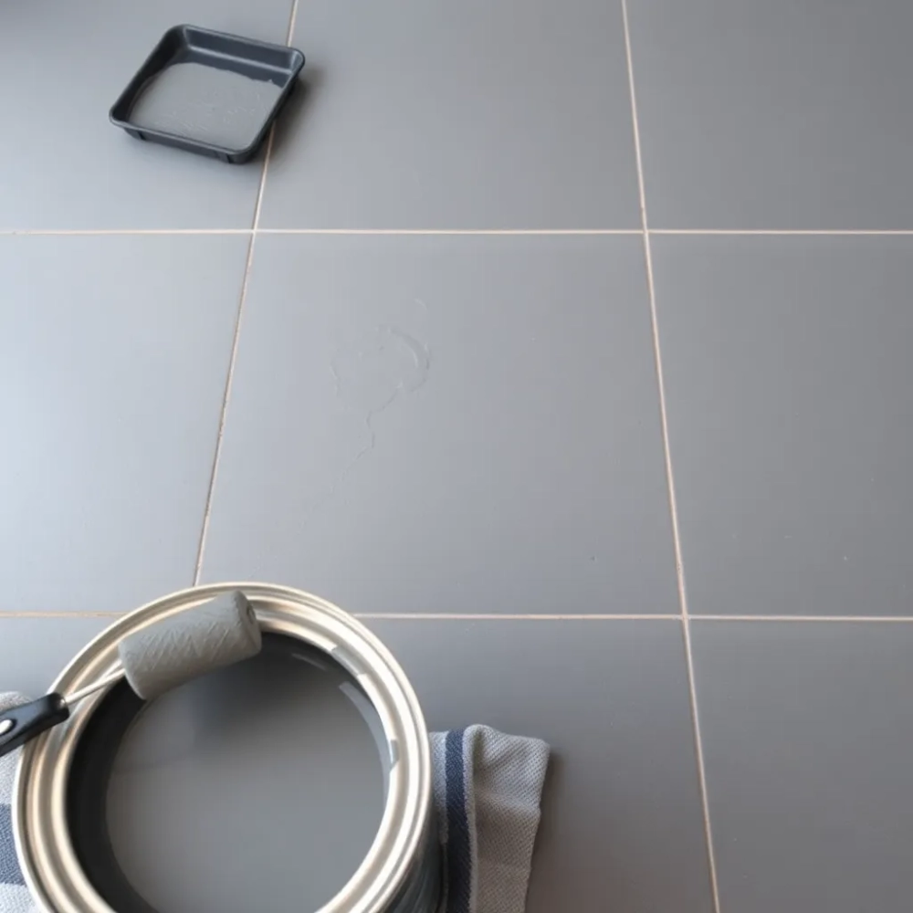 Farba do podłogi z płytek