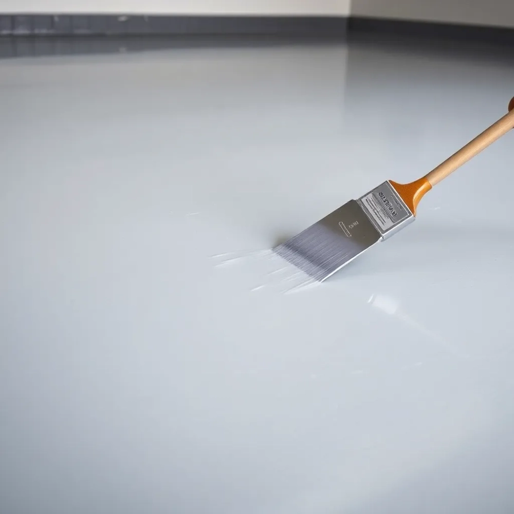 Farba do posadzki w garażu