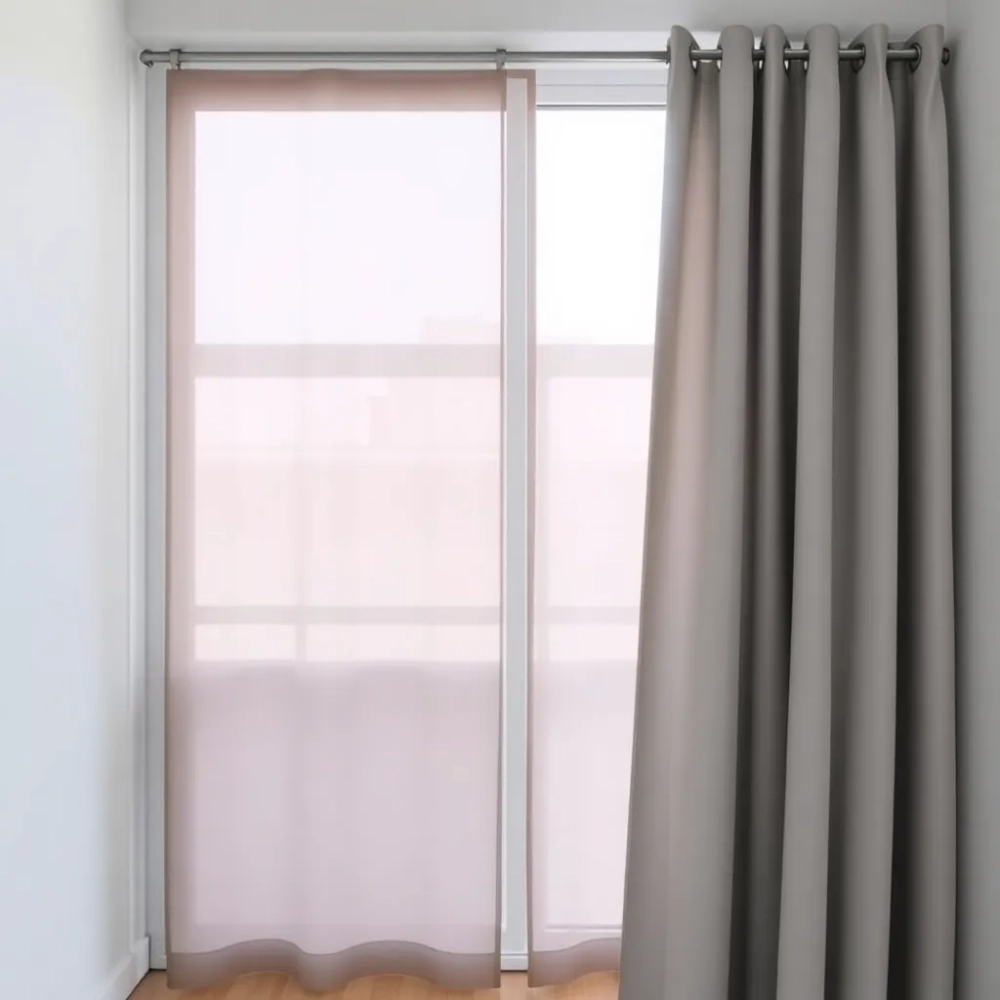 Firany balkonowe nowoczesne panele