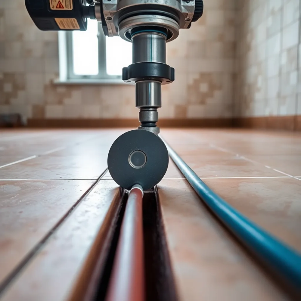 Frezowanie pod ogrzewanie podłogowe Bydgoszcz