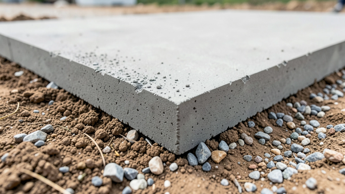 Grubość chudziaka na budowie