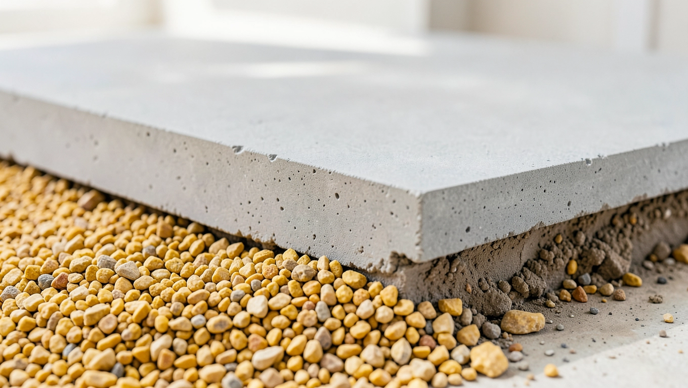 Grubość podsypki a chudziak