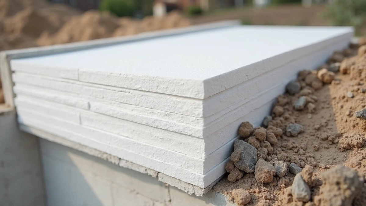 Ile styroduru na fundament