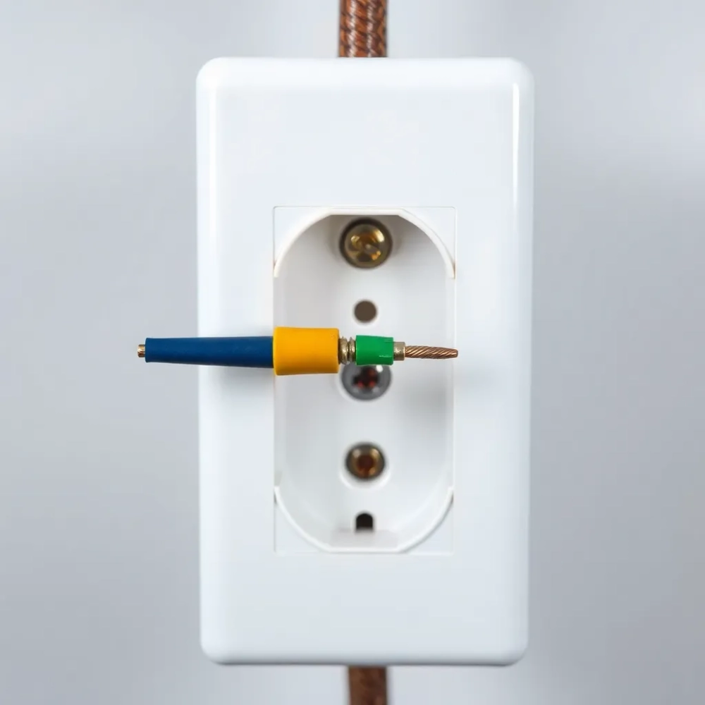 instalacja 2żyłowa a gniazdko z bolcem