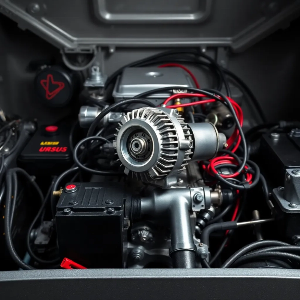 instalacja c330 z alternatorem