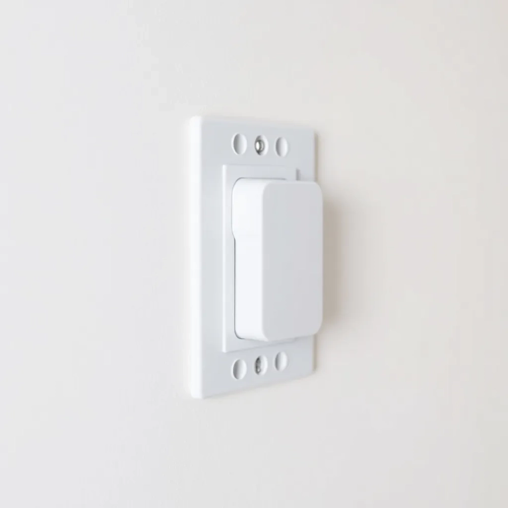 Instalacja elektryczna na ścianie