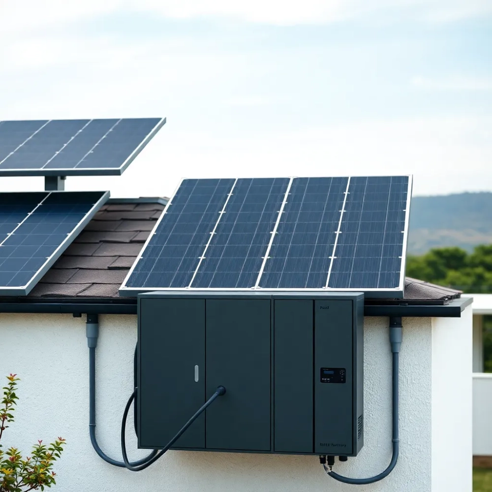 Instalacja fotowoltaiczna 10 kW z magazynem energii