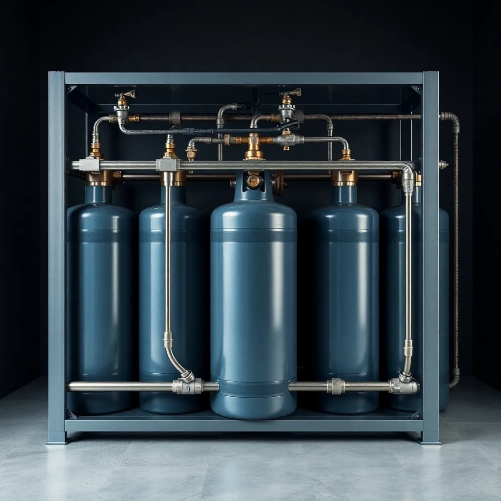 Instalacja kompaktowa na butle 33 kg