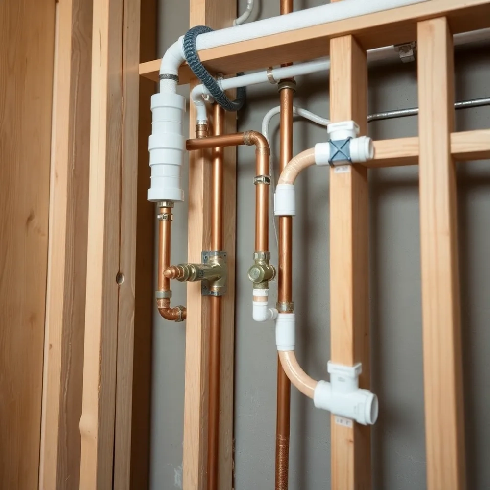 Instalacja wodna w karton gipsie