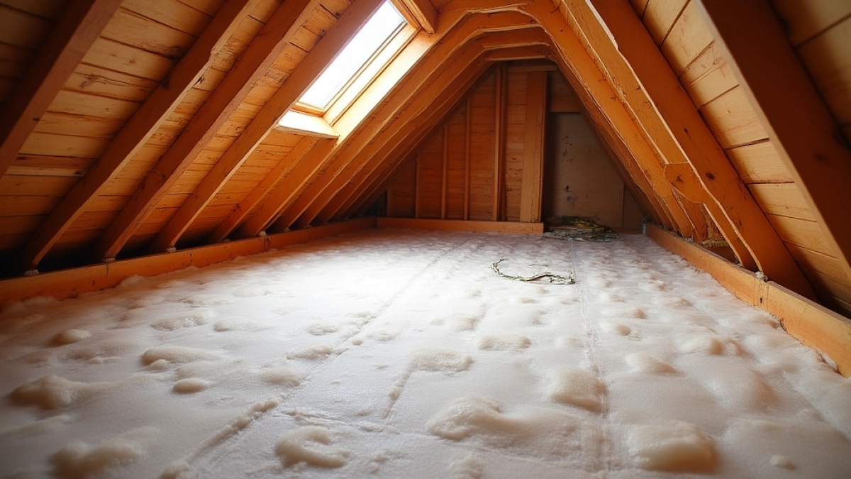 izolacja podłogi na poddaszu