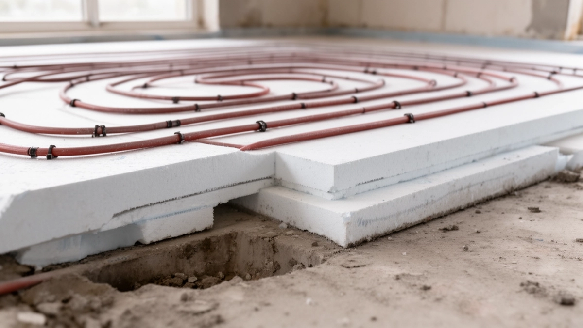 Izolacja termiczna pod ogrzewanie podłogowe