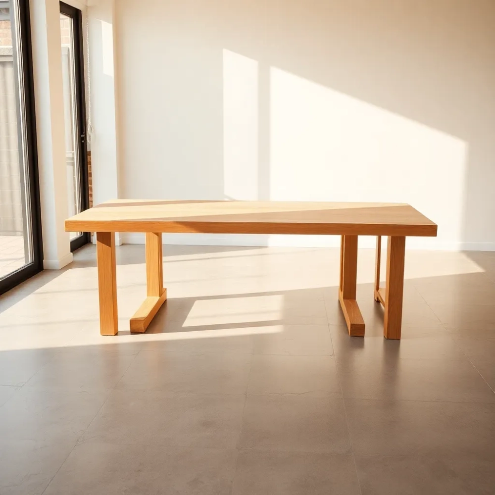 Jak dobrać stół do podłogi