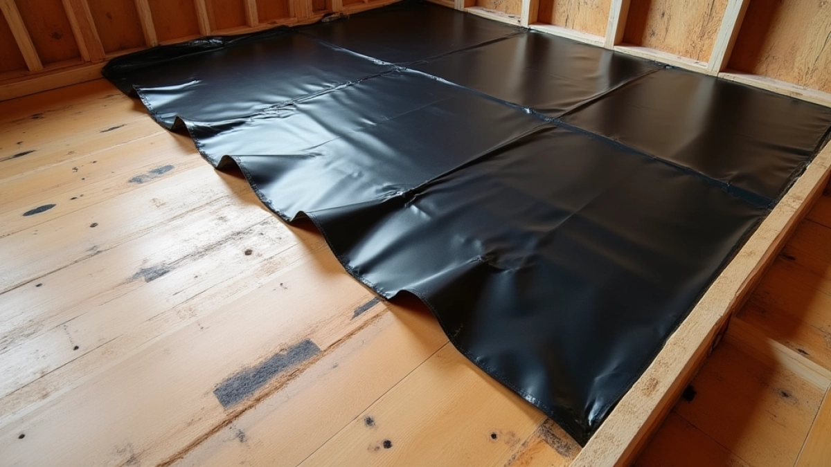 Jak położyć folię paroizolacyjną na podłodze