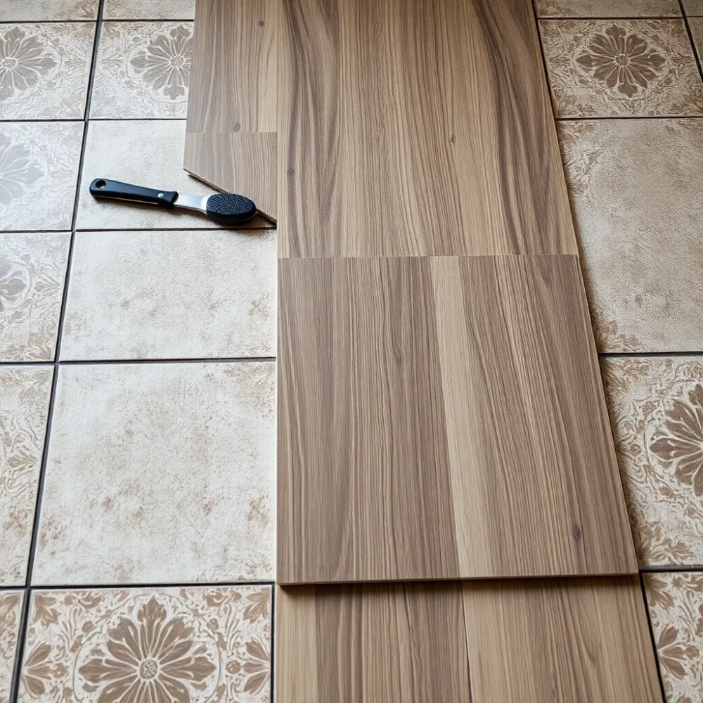 Jak położyć panele winylowe na płytki